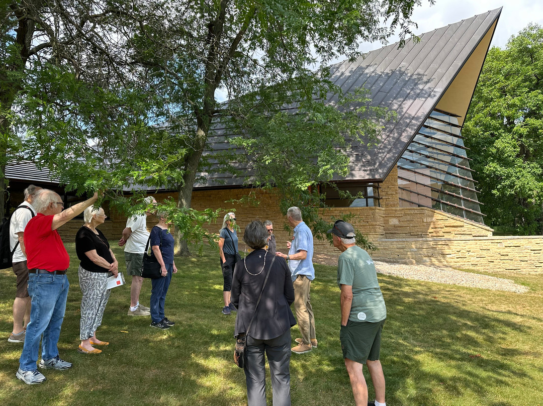 Frank Lloyd Wright's Unitarian Meeting House-麦迪逊必去景点