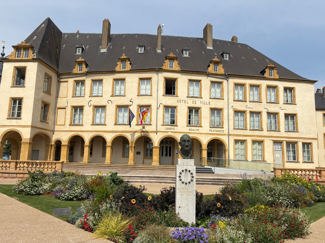 Le buste de Robert Schuman