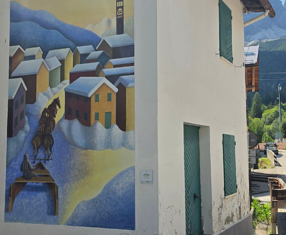 Murales di Cibiana-Cibiana di Cadore必去景点