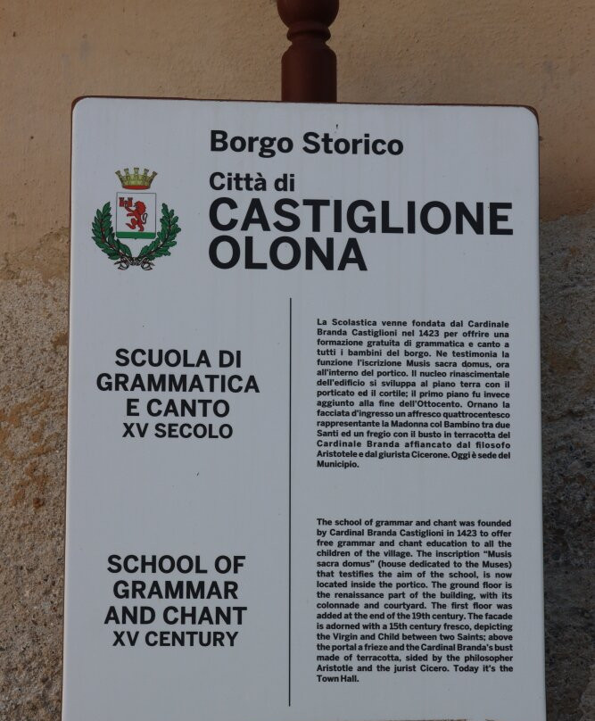 La Scolastica - Municipio-Castiglione Olona必去景点