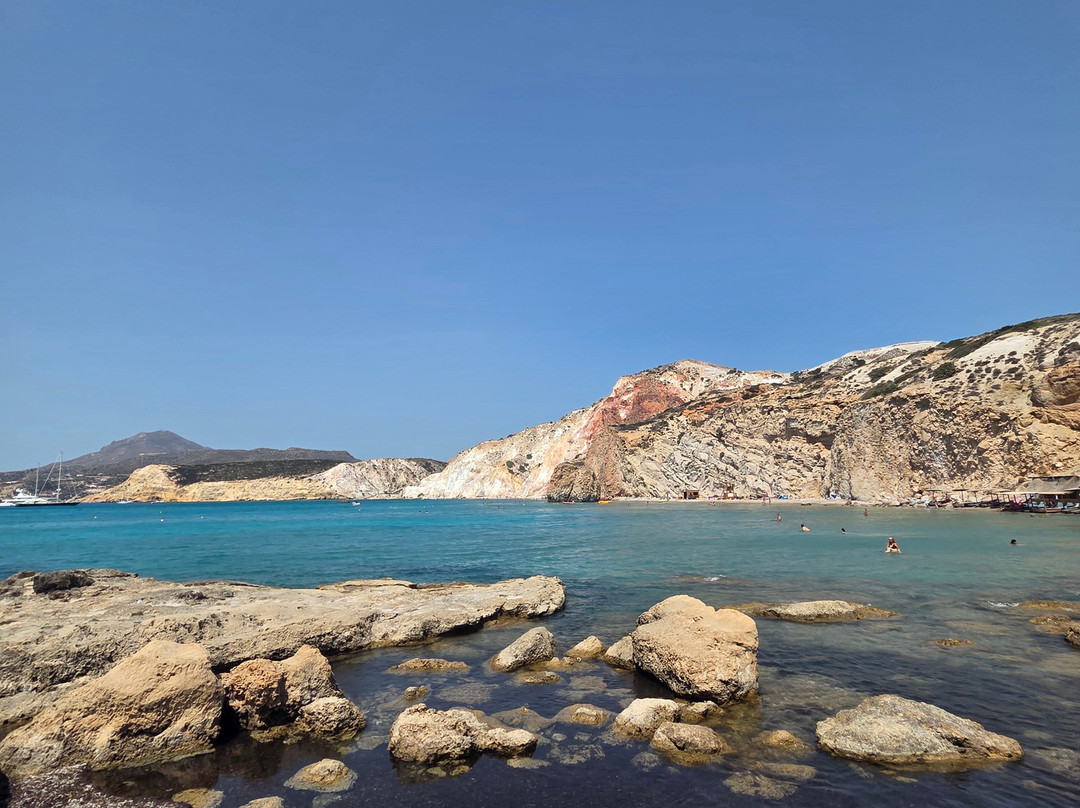 Firiplaka Beach-米洛斯岛必去景点
