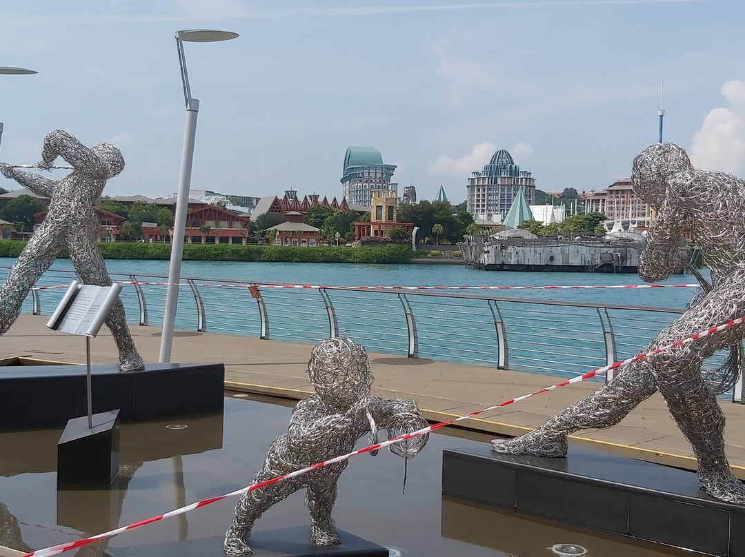 Victor Tan Wire Sculpture