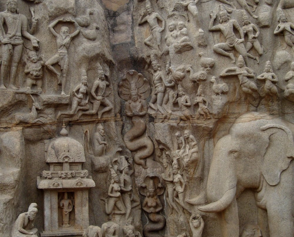 Descent Of The Ganges-玛玛拉普蓝必去景点