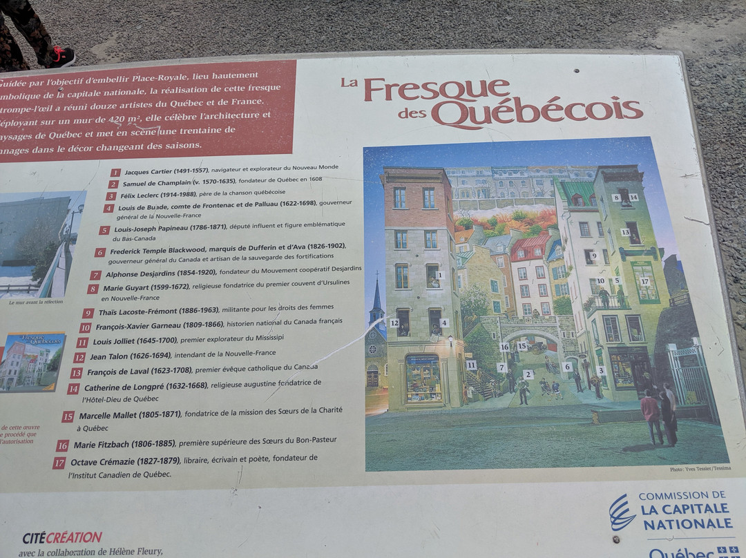La Fresque des Quebecois景点图片