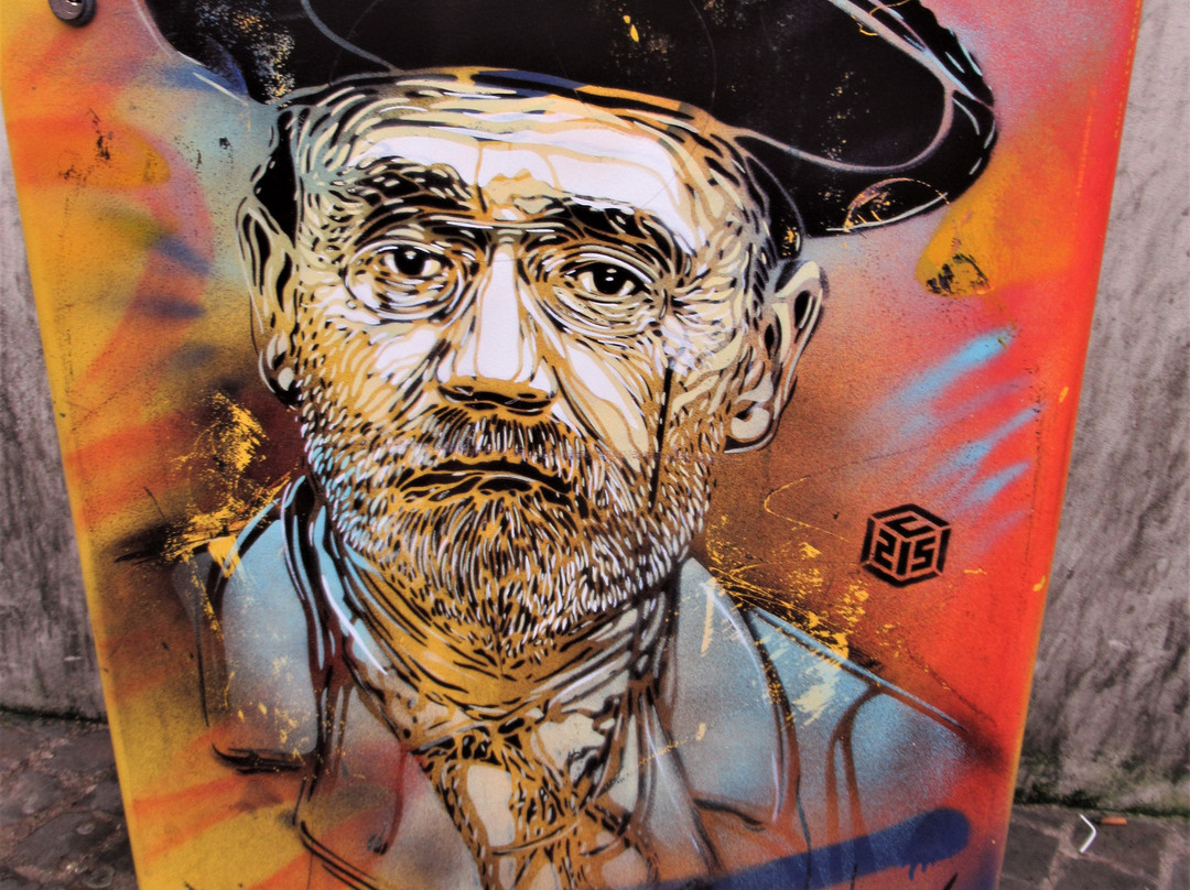 Fresque "Emile Zola"景点图片