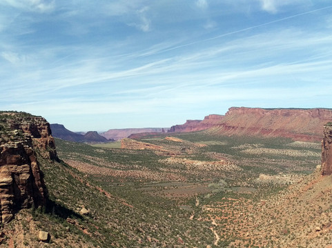 Cisco旅游景点-Bull Canyon Overlook and Dinosaur Track Site