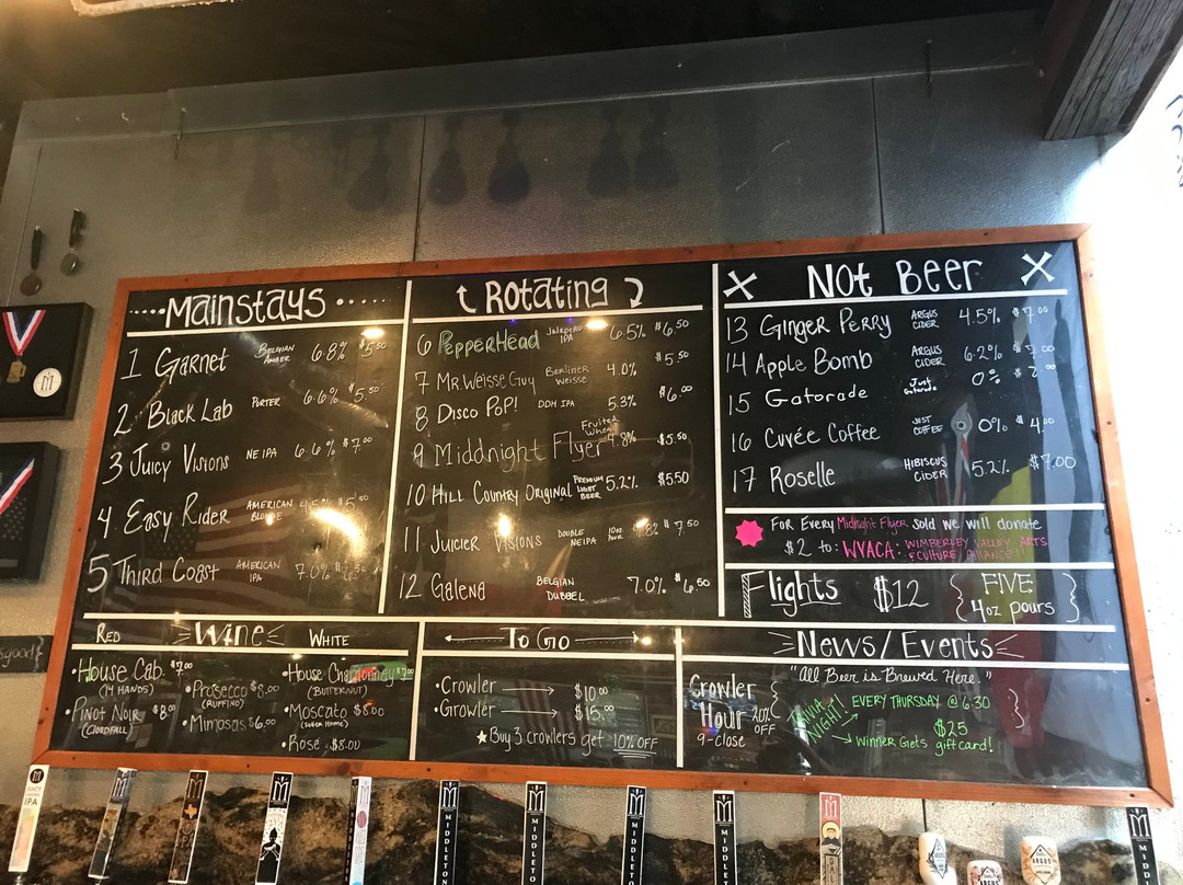 Middleton Brewing-圣马科斯必去景点