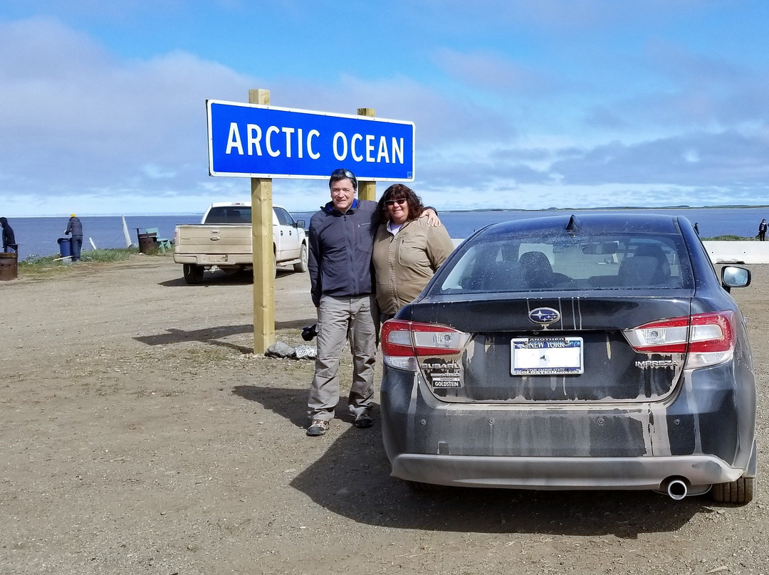 Arctic Ocean Sign-Tuktoyaktuk必去景点