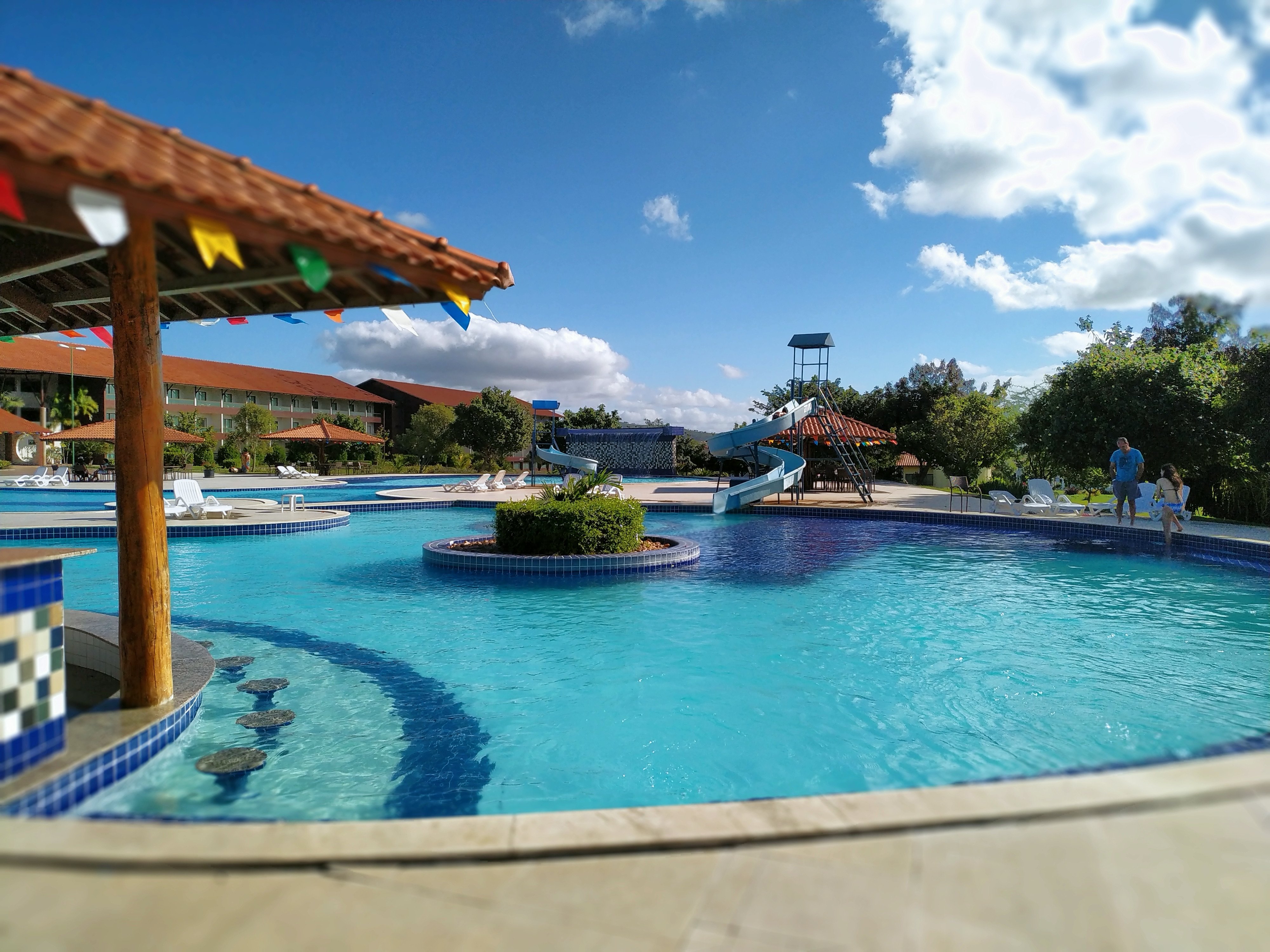 Hotel Canariu's de Gravata-泳池