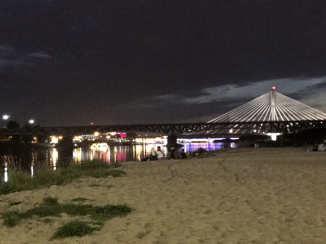 Rajska Plaża przy Moście Krasińskiego-华沙必去景点