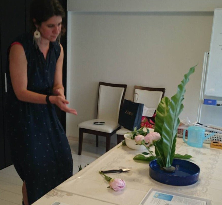 Sogetsu Ikebana Japanese Flower Arrangement For Tourist-Azabujuban必去景点