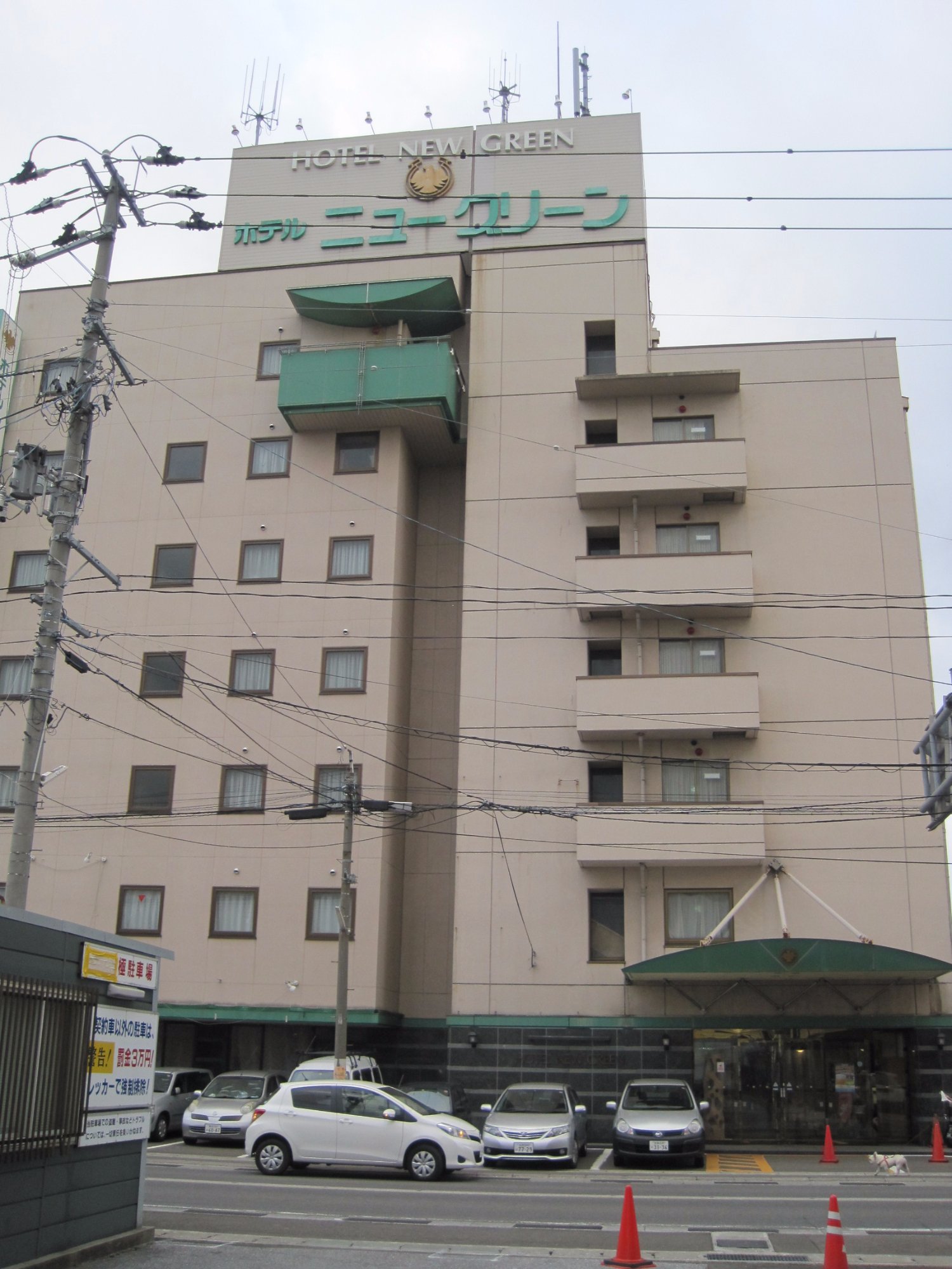Hotel New Green-浴室