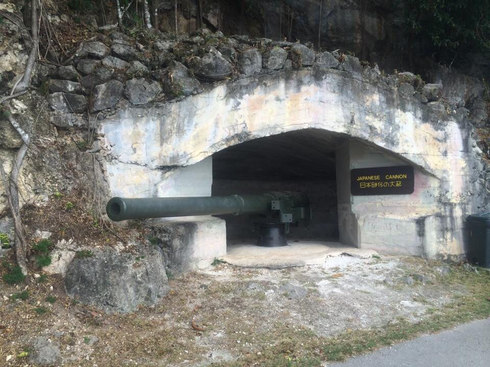 Old Japanese Cannon-Rota必去景点