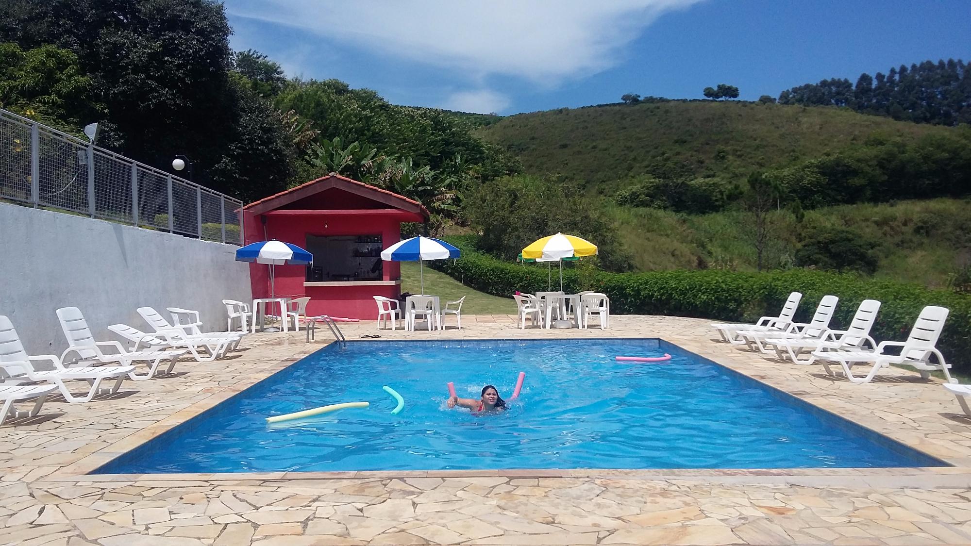 Pousada Sitio do Pica Pau-泳池