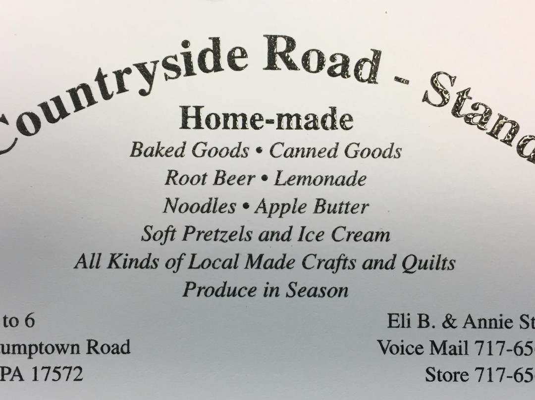 Countryside Road Stand-Ronks必去景点