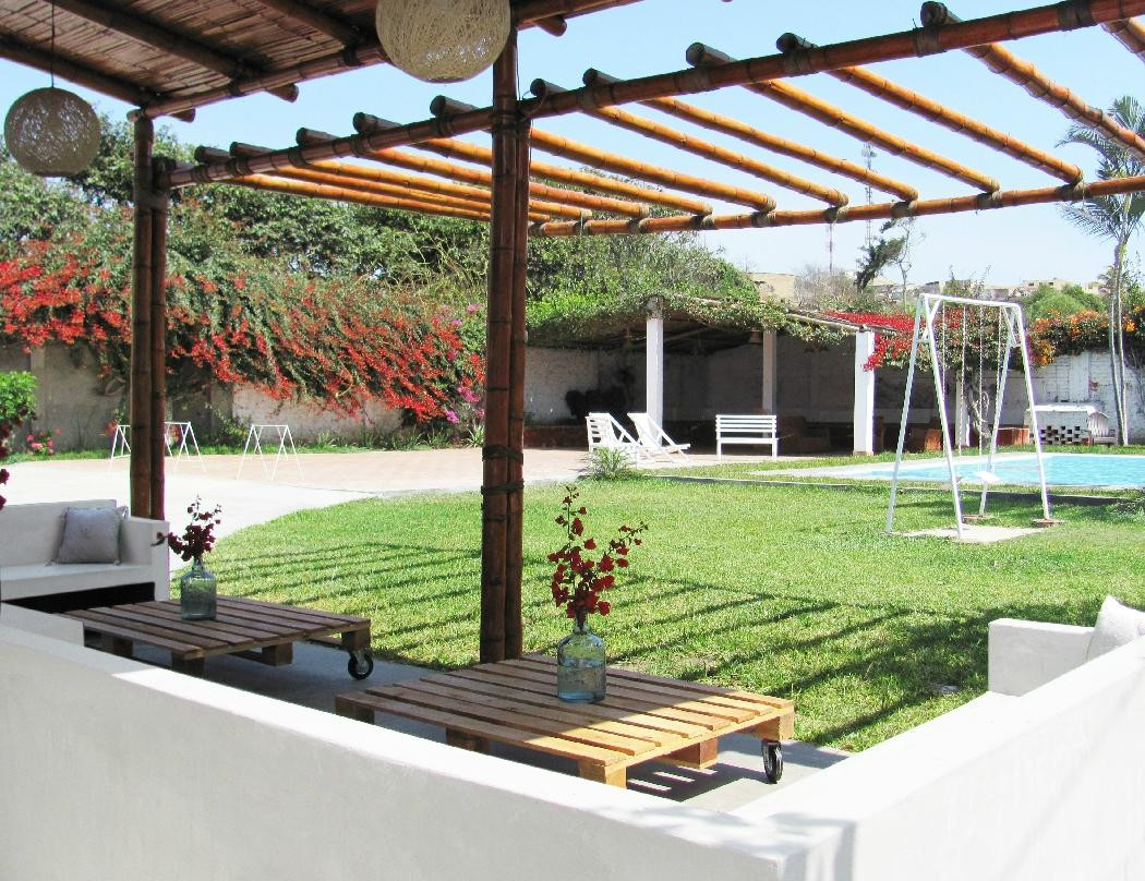 Puerto Supe酒店住宿-Las Palmeras Hostal