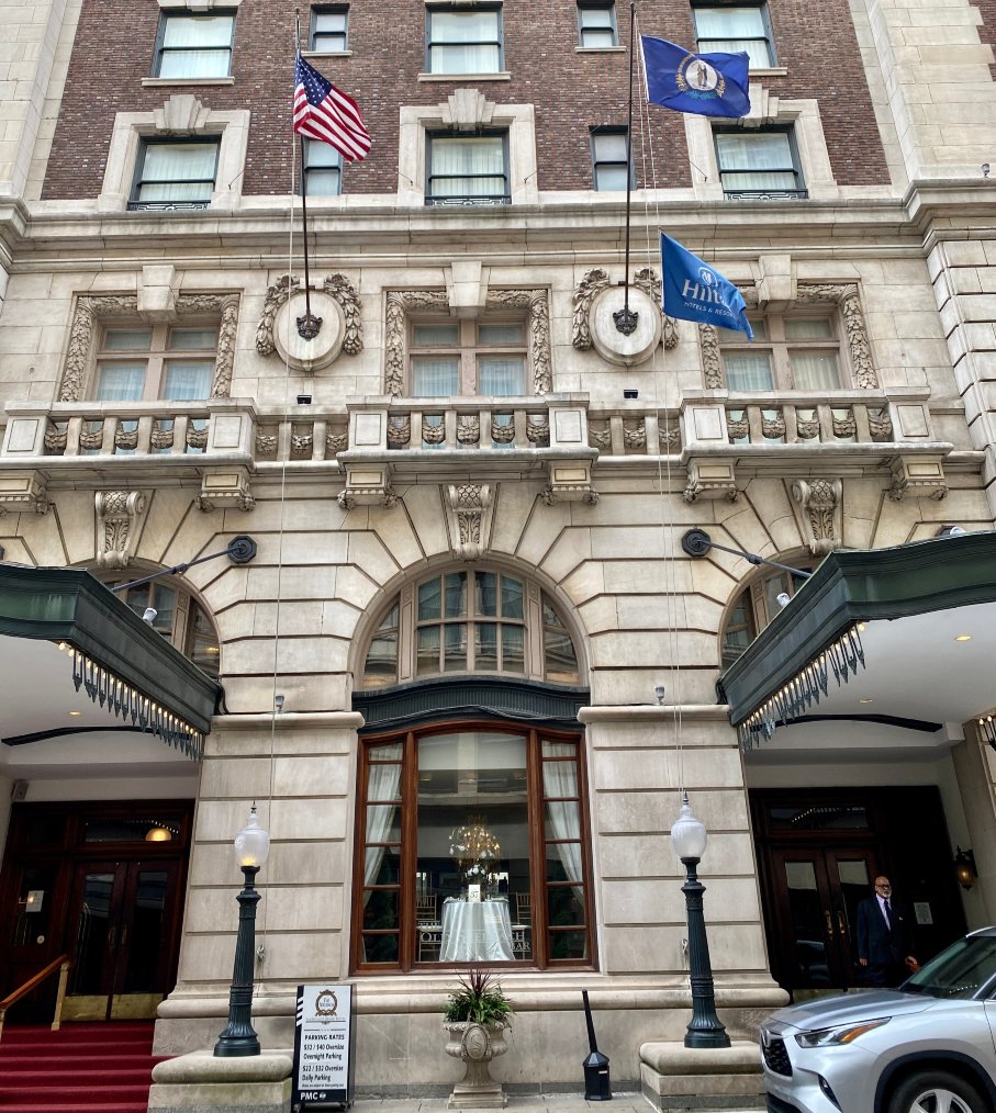 路易斯威尔市中心希尔顿安泊套房酒店-酒店景观