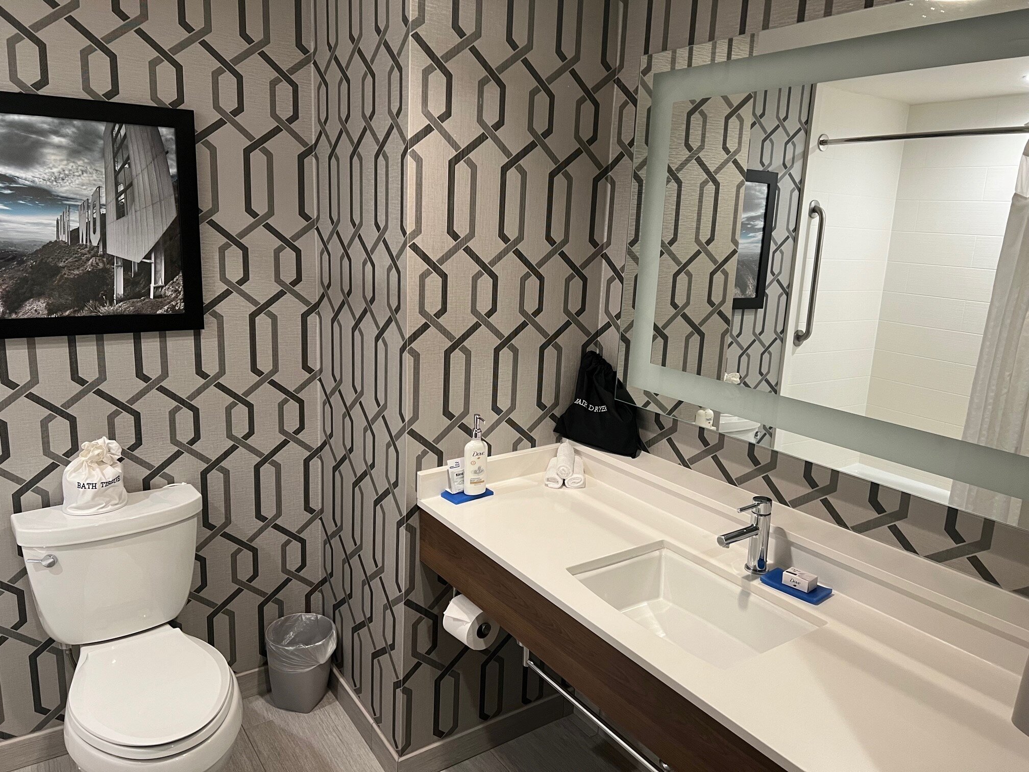 好莱坞星光大道快捷假日酒店-浴室