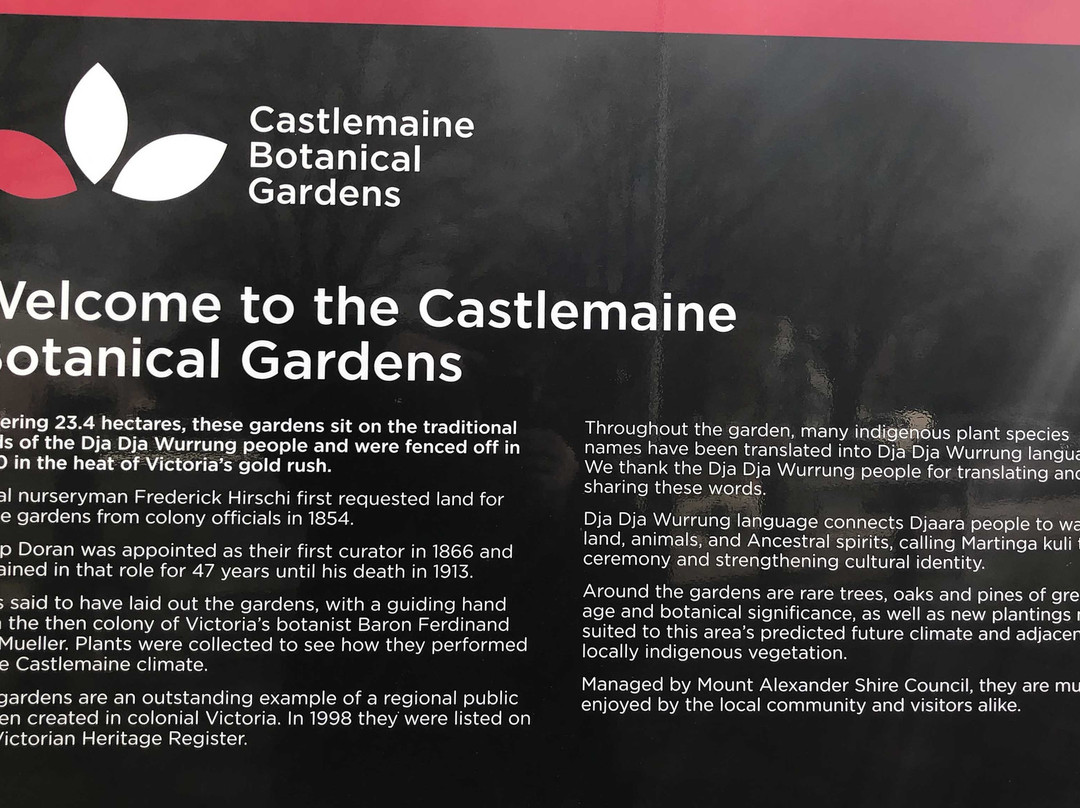 Castlemaine Botanical Gardens景点图片