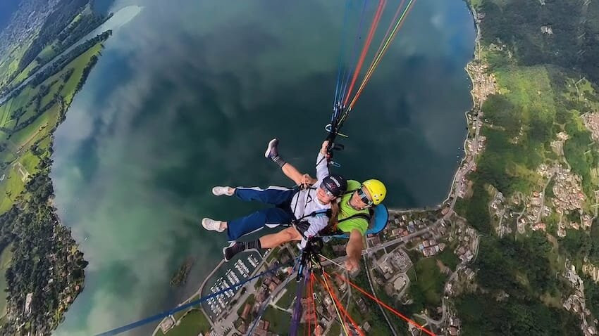 Como Lake Paragliding-Gera Lario必去景点