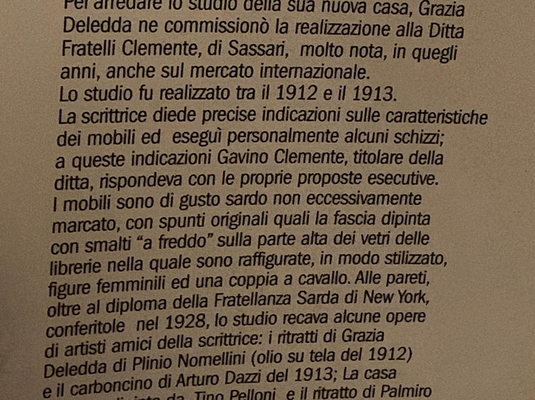 Museo Deleddiano - Casa natale di Grazia Deledda-Nuoro必去景点