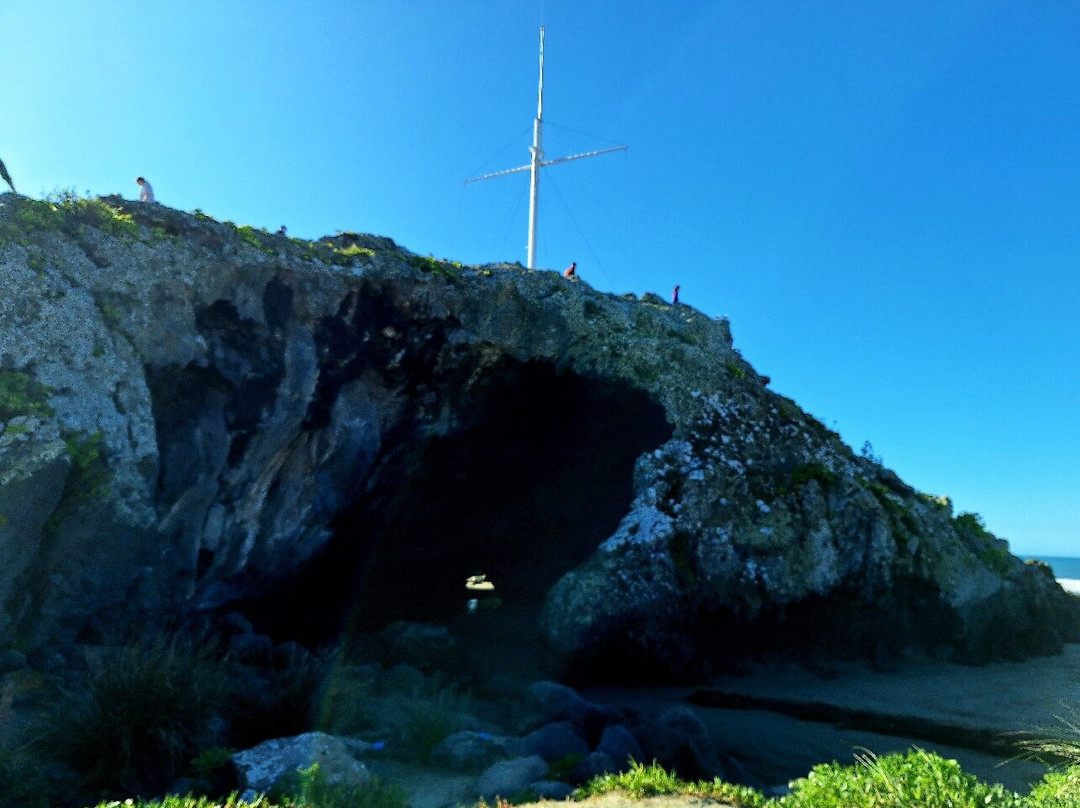 Sumner Beach (Cave Rock)-基督城必去景点