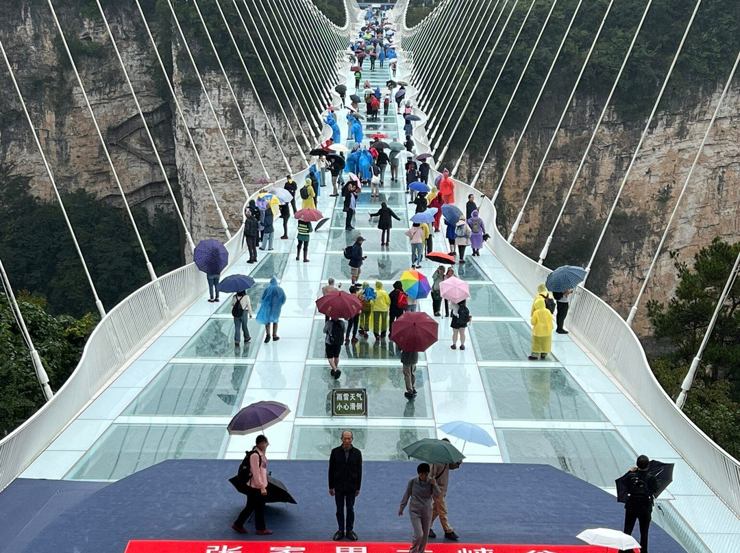 张家界玻璃桥-张家界市必去景点