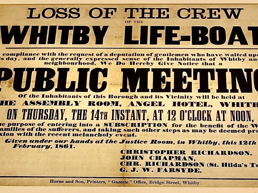 RNLI Lifeboat museum-惠特比必去景点