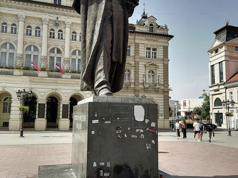 Svetozar Miletic Monument-诺维萨德必去景点