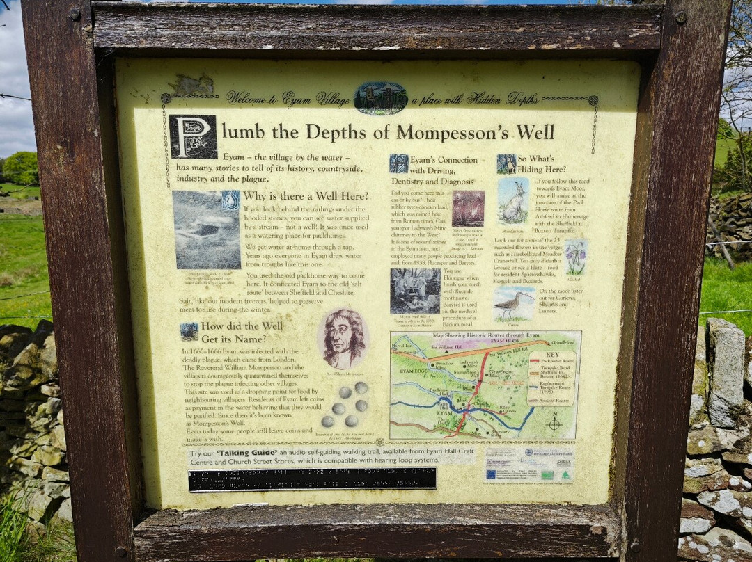 Mompesson’s Well-Eyam必去景点