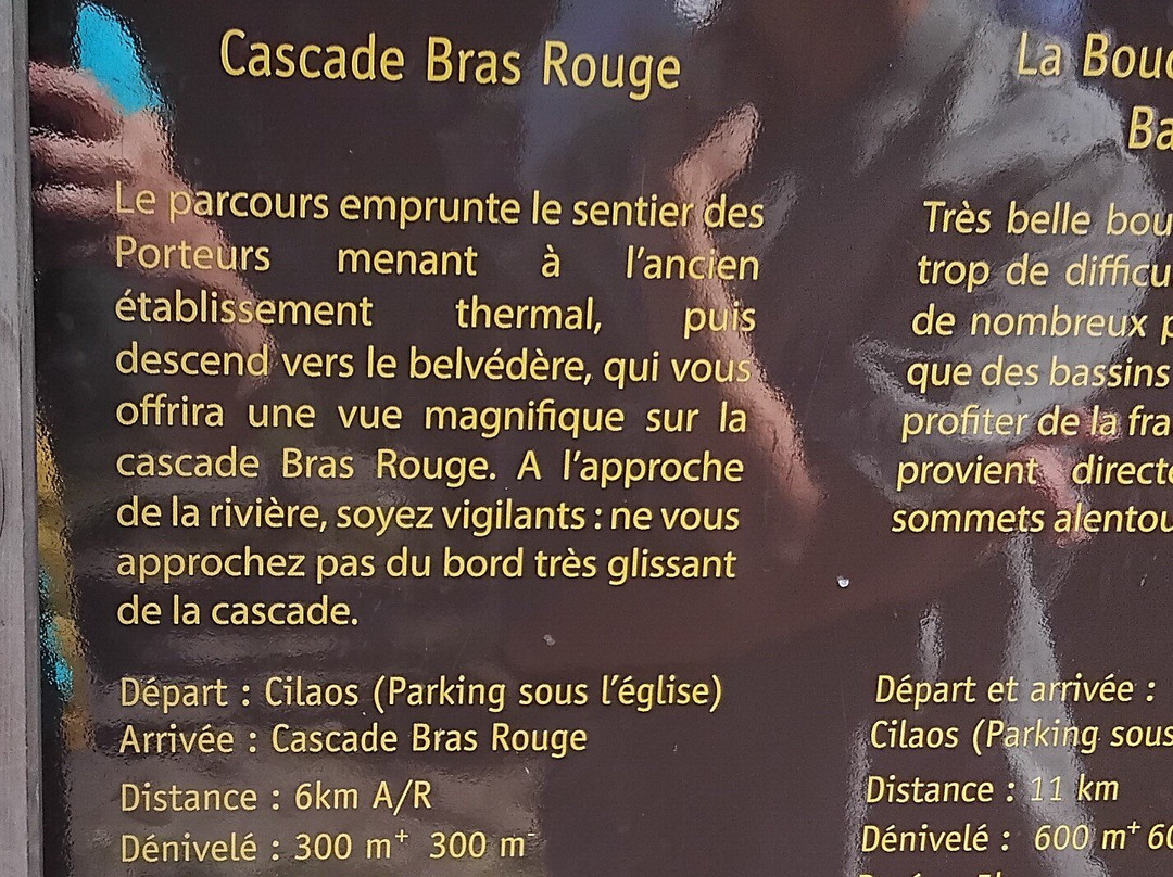 La cascade de Bras Rouge-西拉奥必去景点