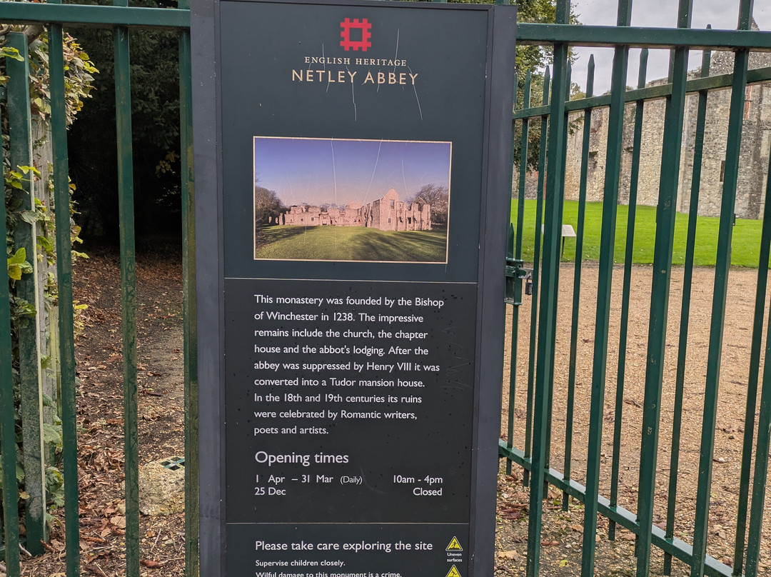 Netley Abbey-Netley必去景点