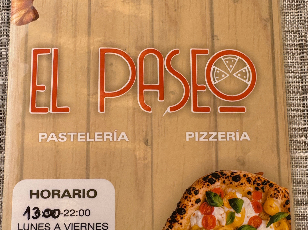 Pizzeria cafeteria el paseo