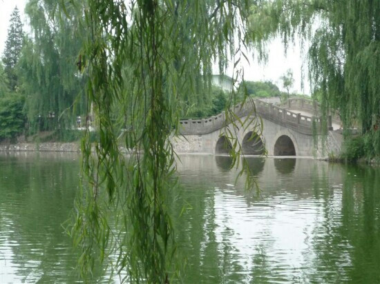 西安凤翔东湖景点图片