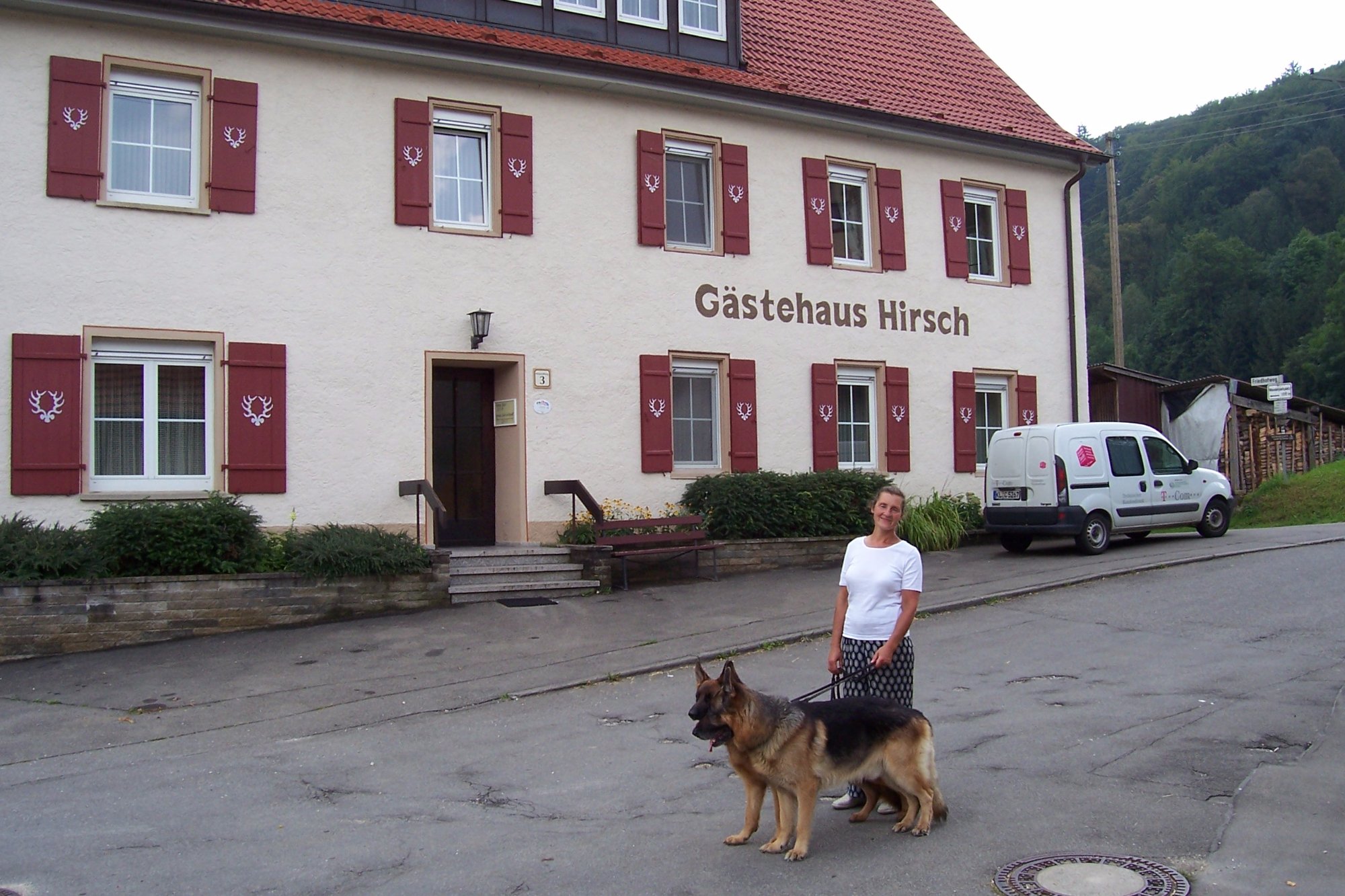 Flair Hotel Gasthof Zum Hirsch-浴室