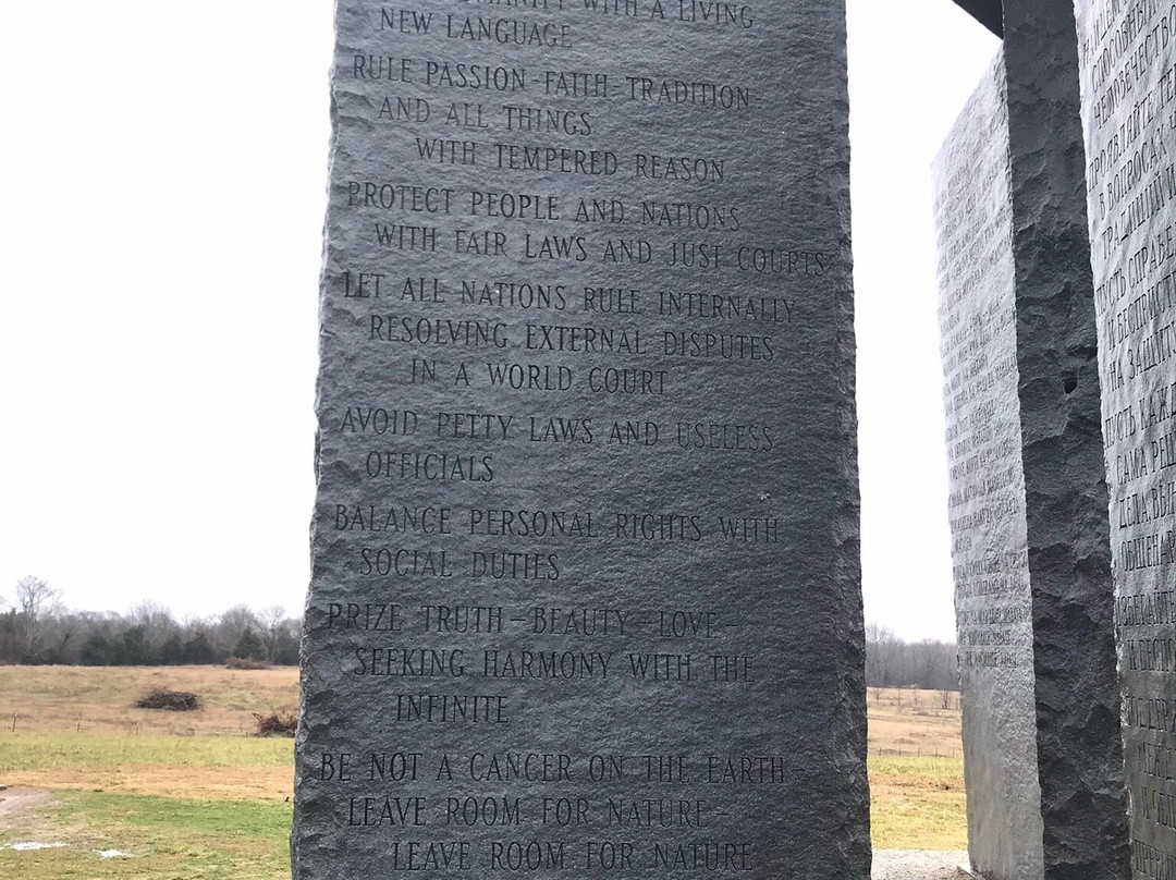 Georgia Guidestones-Elberton必去景点