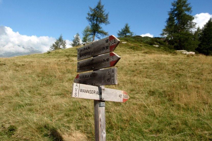 Passeggiata al lago Seebergsee