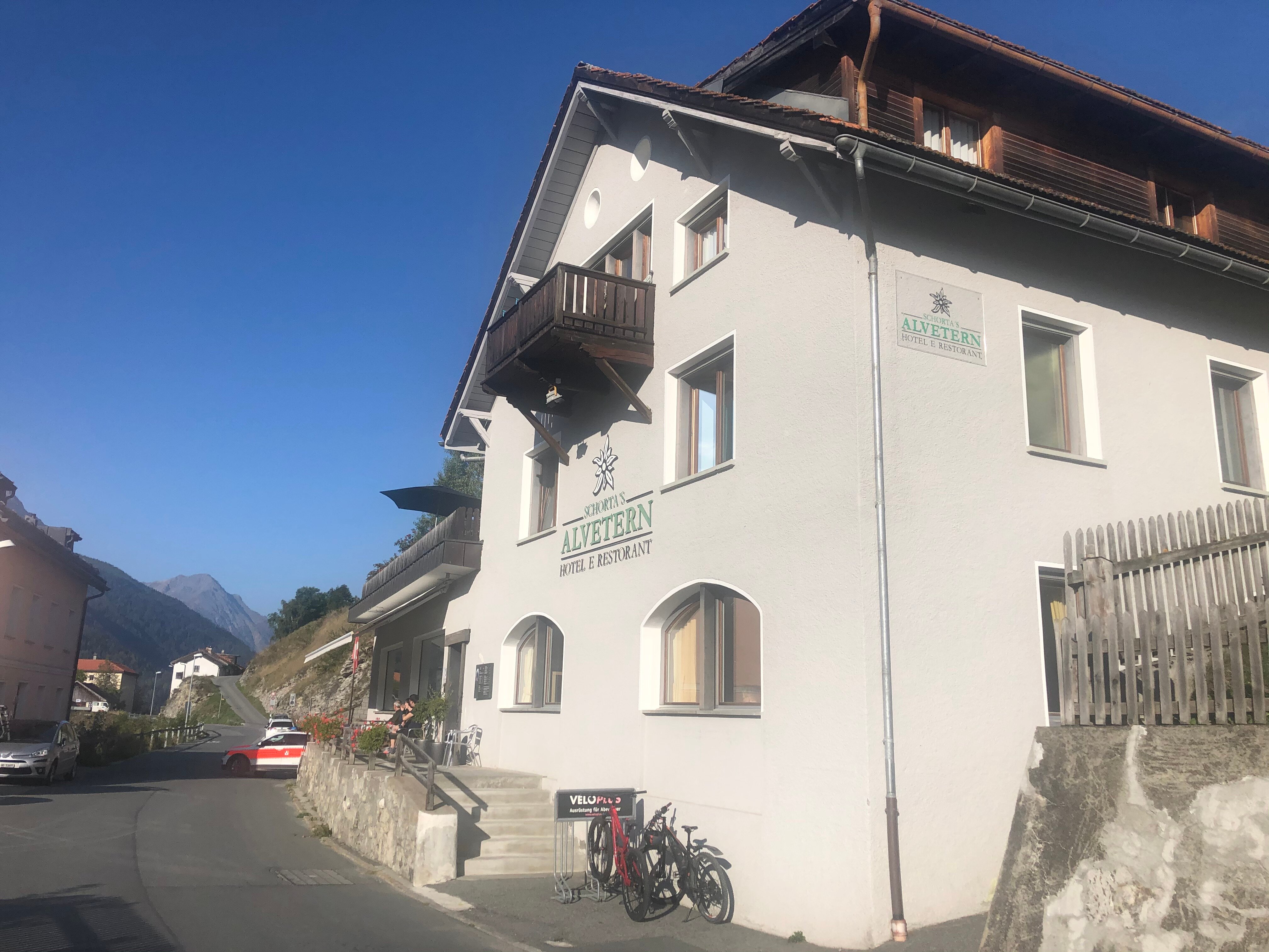 Schorta's Hotel Alvetern-浴室