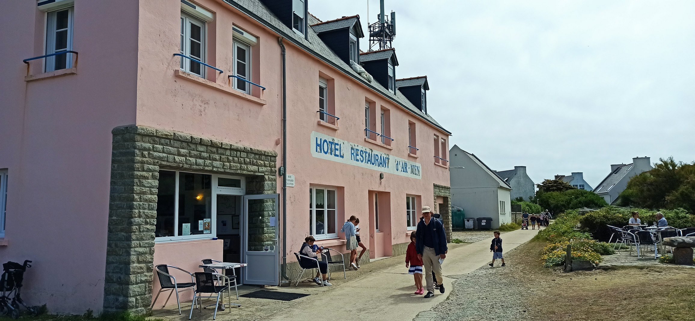 Hotel restaurant d'Ar Men-浴室