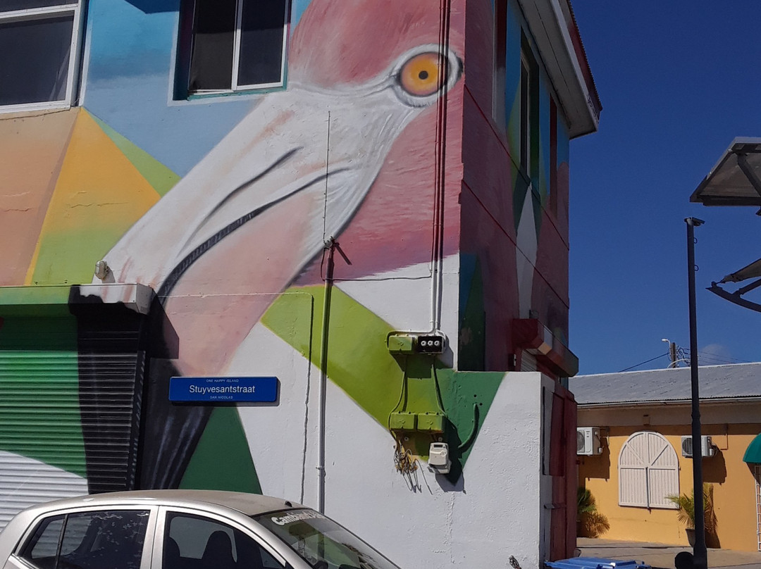 Street Murals By Aruba Art Fair-San Nicolas必去景点
