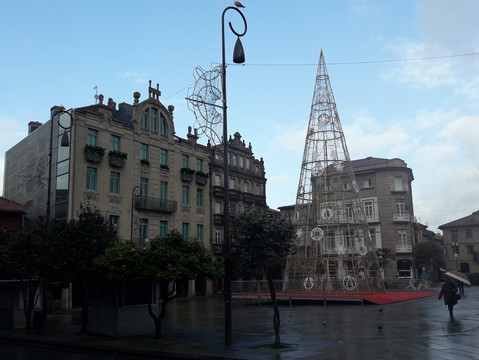 Praza de Ourense-邦特韦德拉必去景点