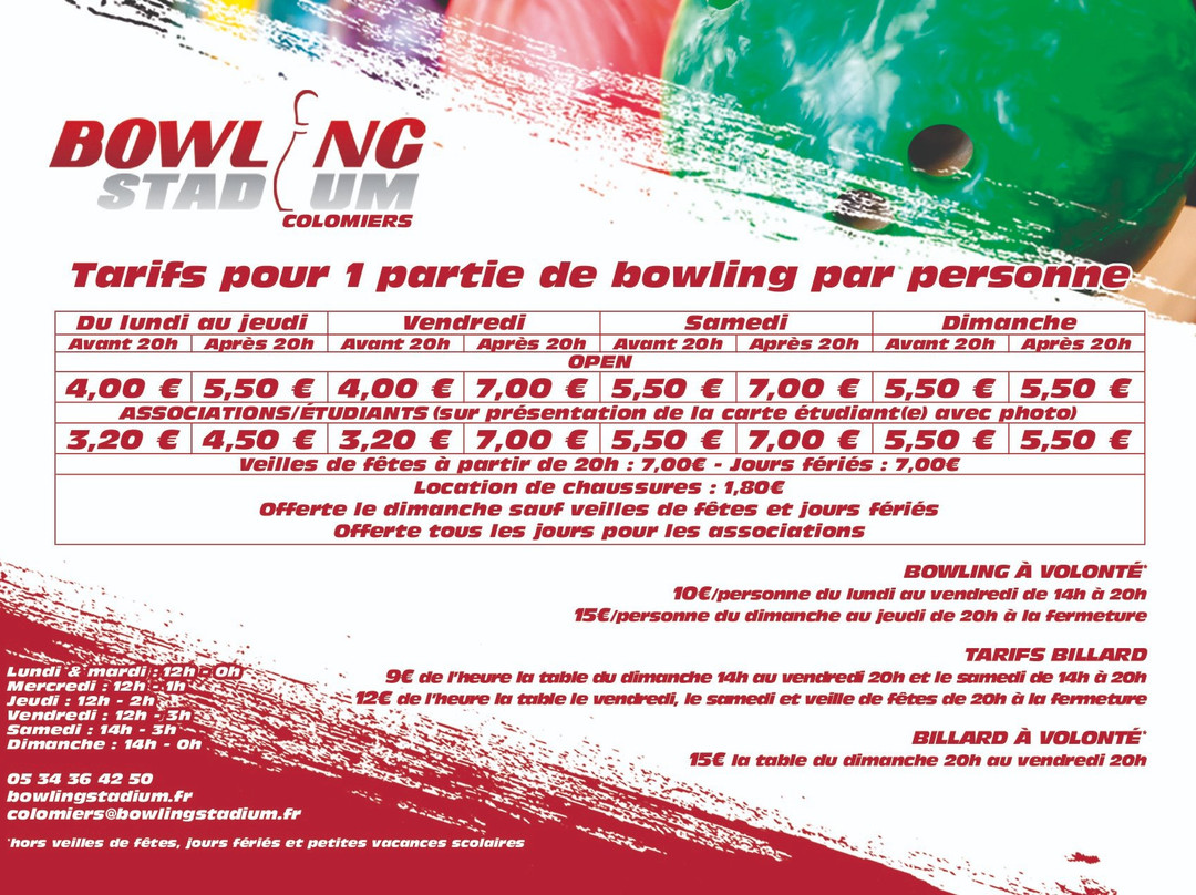 Bowling Stadium de Colomiers-Colomiers必去景点