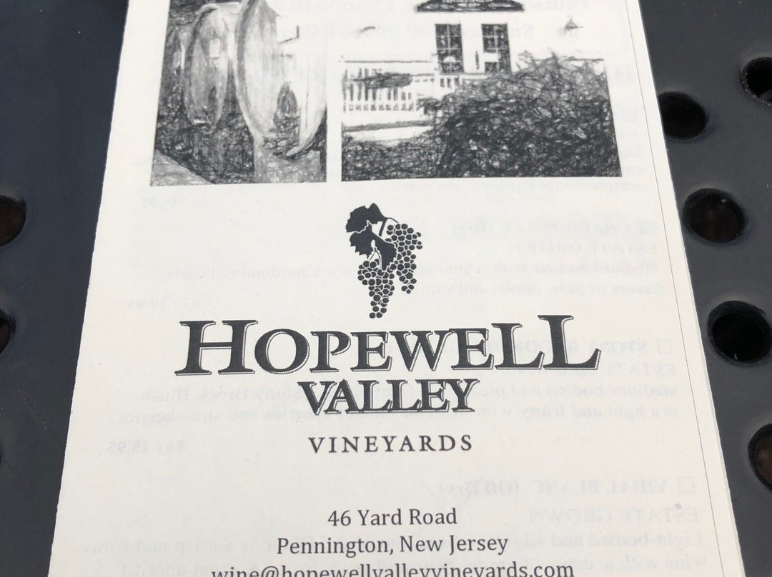 Hopewell Valley Vineyards-Pennington必去景点