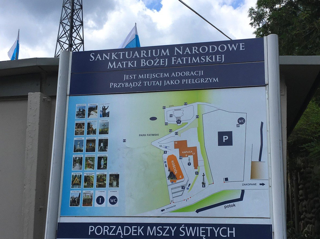 Sanktuarium Narodowe Matki Bożej Fatimskiej-扎科帕内必去景点