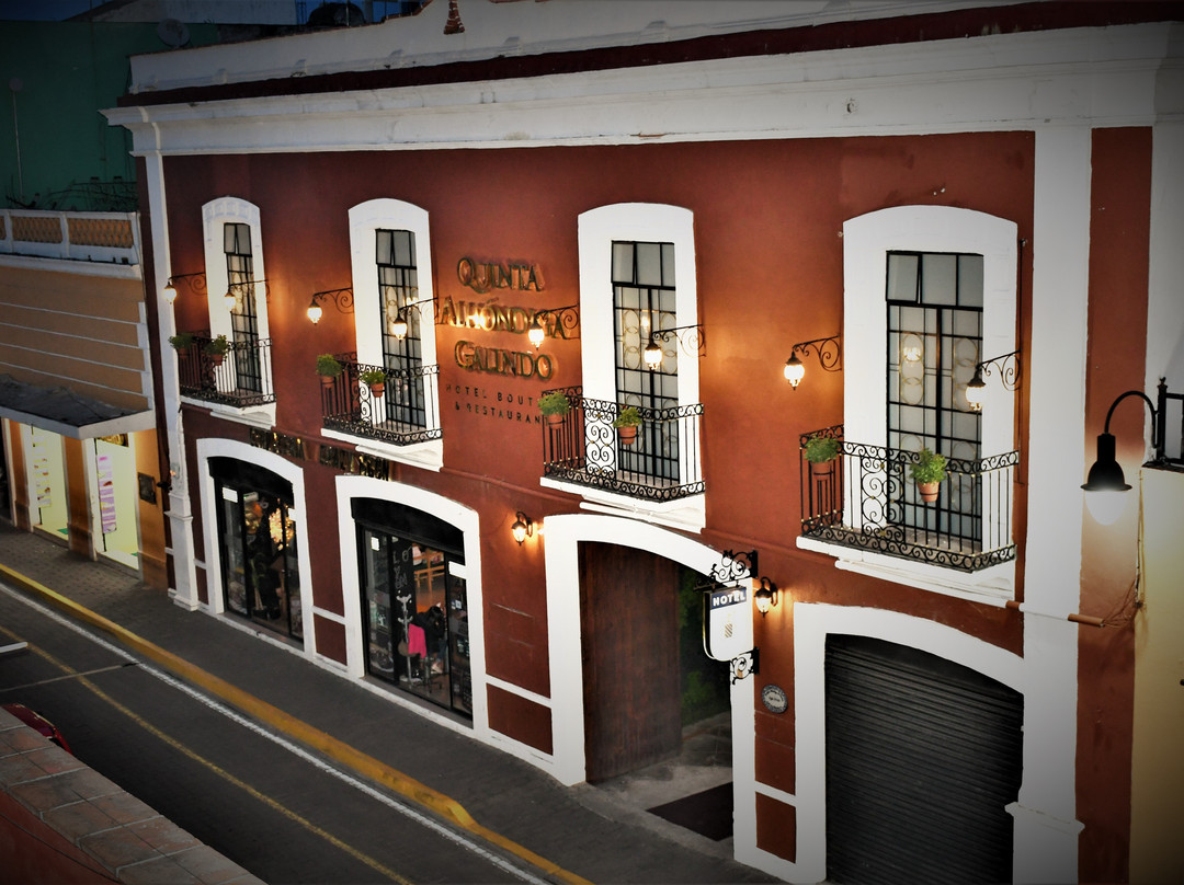 Huejotzingo酒店住宿-Quinta Alhondiga Galindo Hotel Boutique
