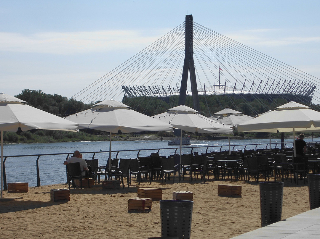 Rajska Plaża przy Moście Krasińskiego-华沙必去景点