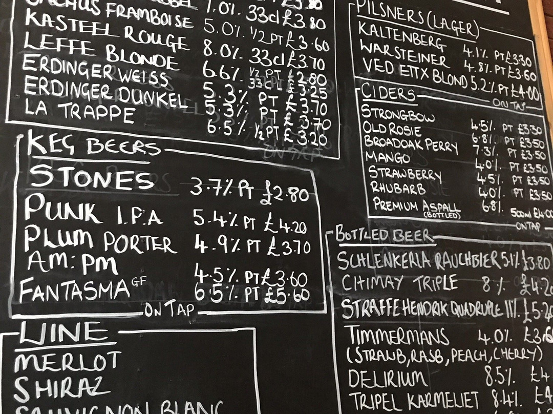 The Neptune Beer Emporium-切斯特菲尔德必去景点
