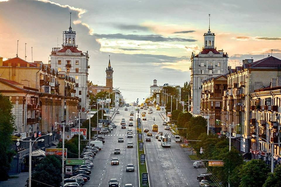 Zaporizhzhya旅游景点-Soborny Avenue