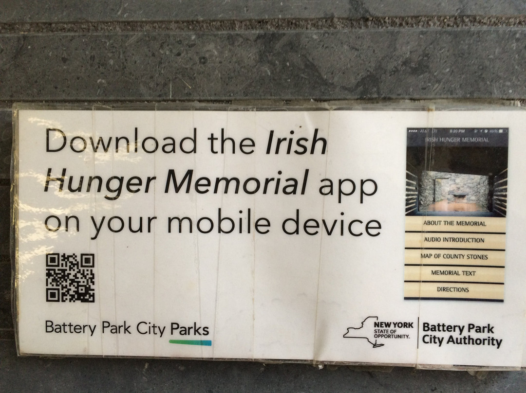 爱尔兰饥荒纪念碑景点图片