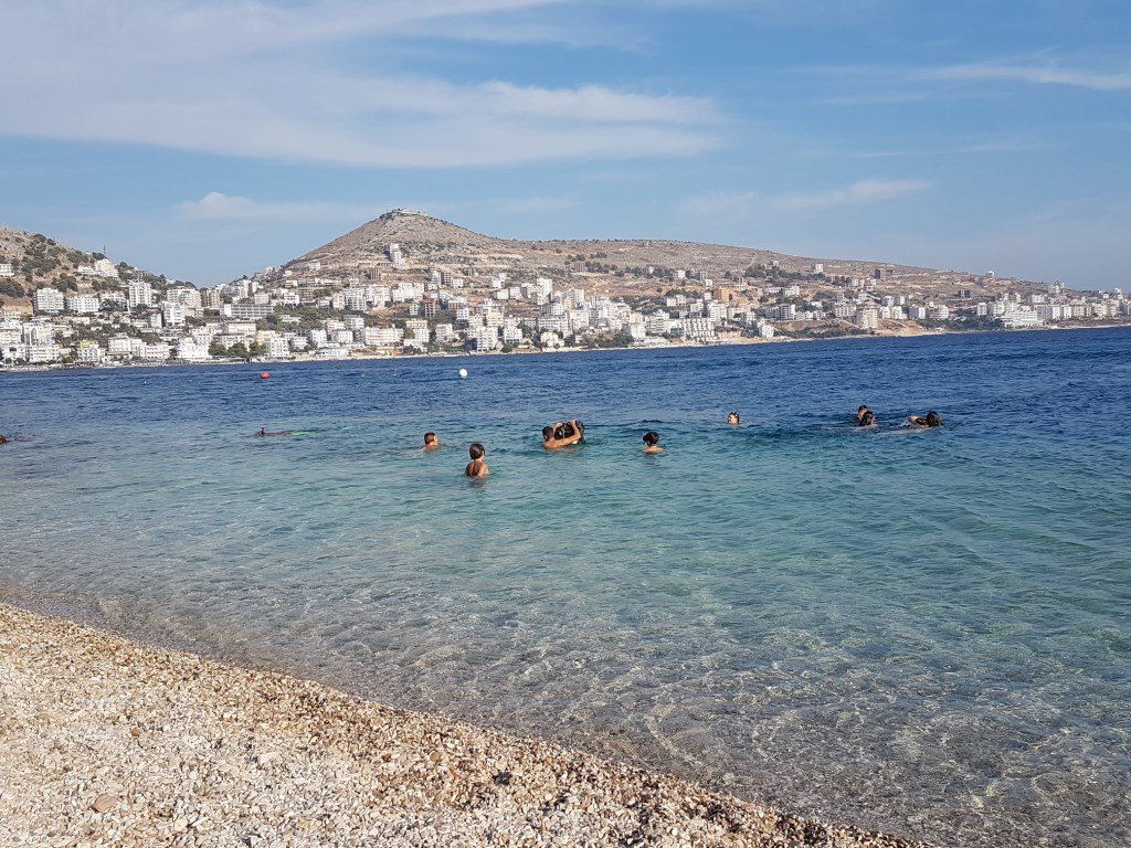 Vila Kalcuni Sarande - Luxury Resort-泳池